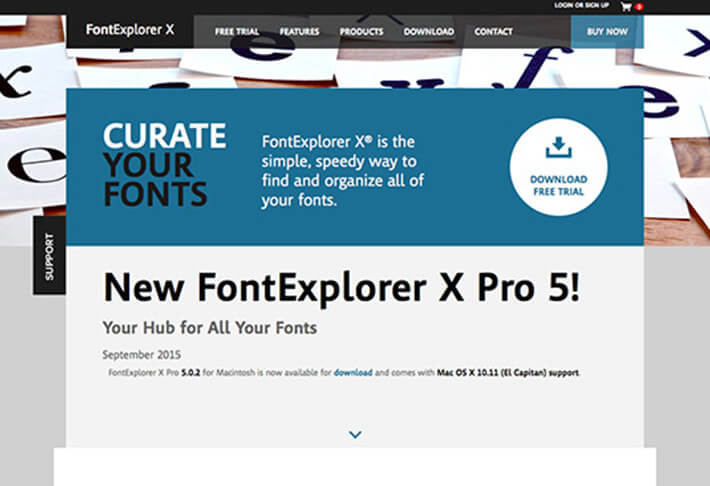 10 font manager per organizzare il tuo lavoro