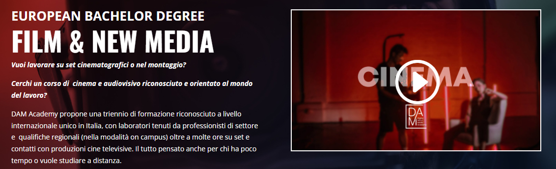 Dove studiare per fare il regista?