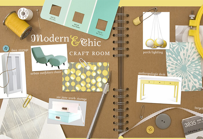 Come realizzare una mood board originale