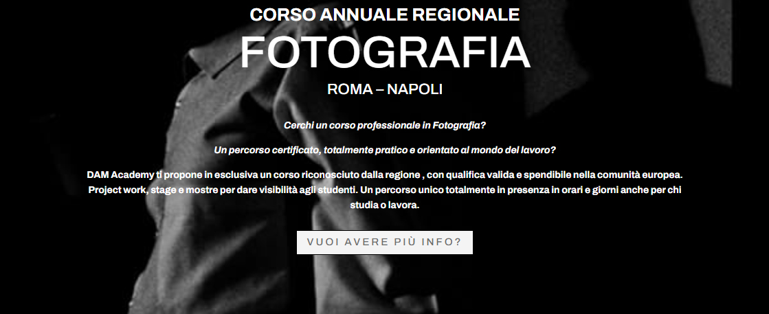 Diventare fotografo professionista: cosa studiare e cosa fare