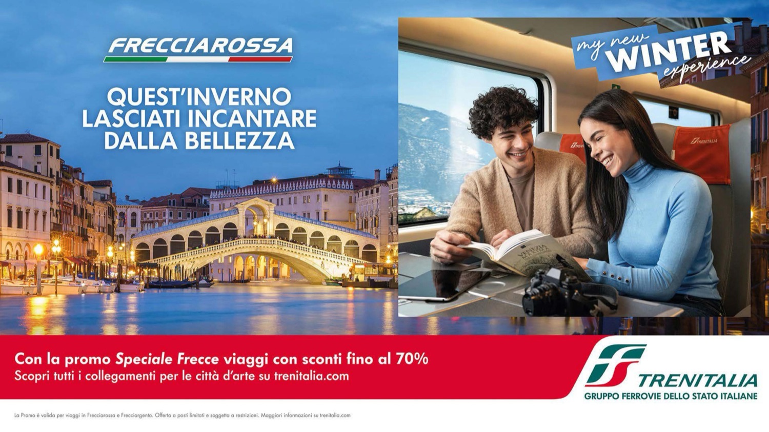 Campagna pubblicitaria realizzata da uno studente DAM