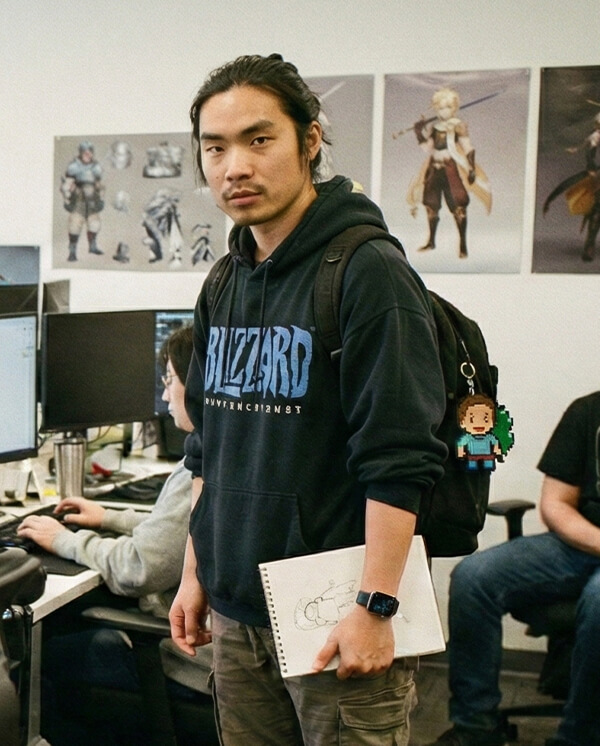 Lavoro studente Bachelor of Arts in VFX. Game & Interactive Design — scena 01