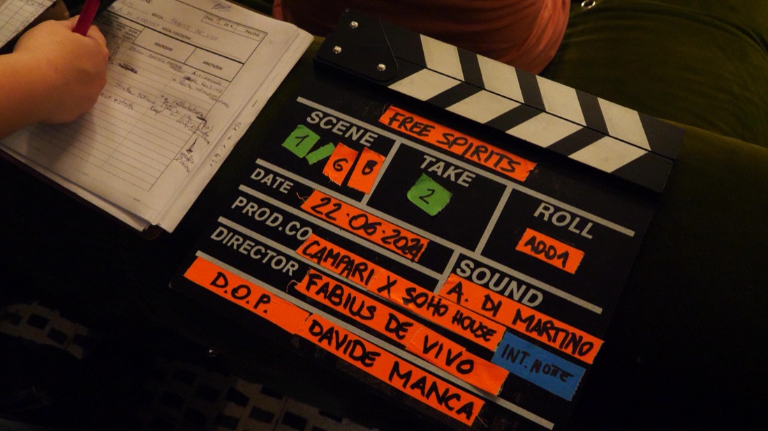 Ciak sul set di una produzione DAM