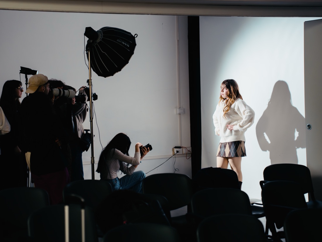 Masterclass DAM con Sony: shooting dal vivo in sala posa