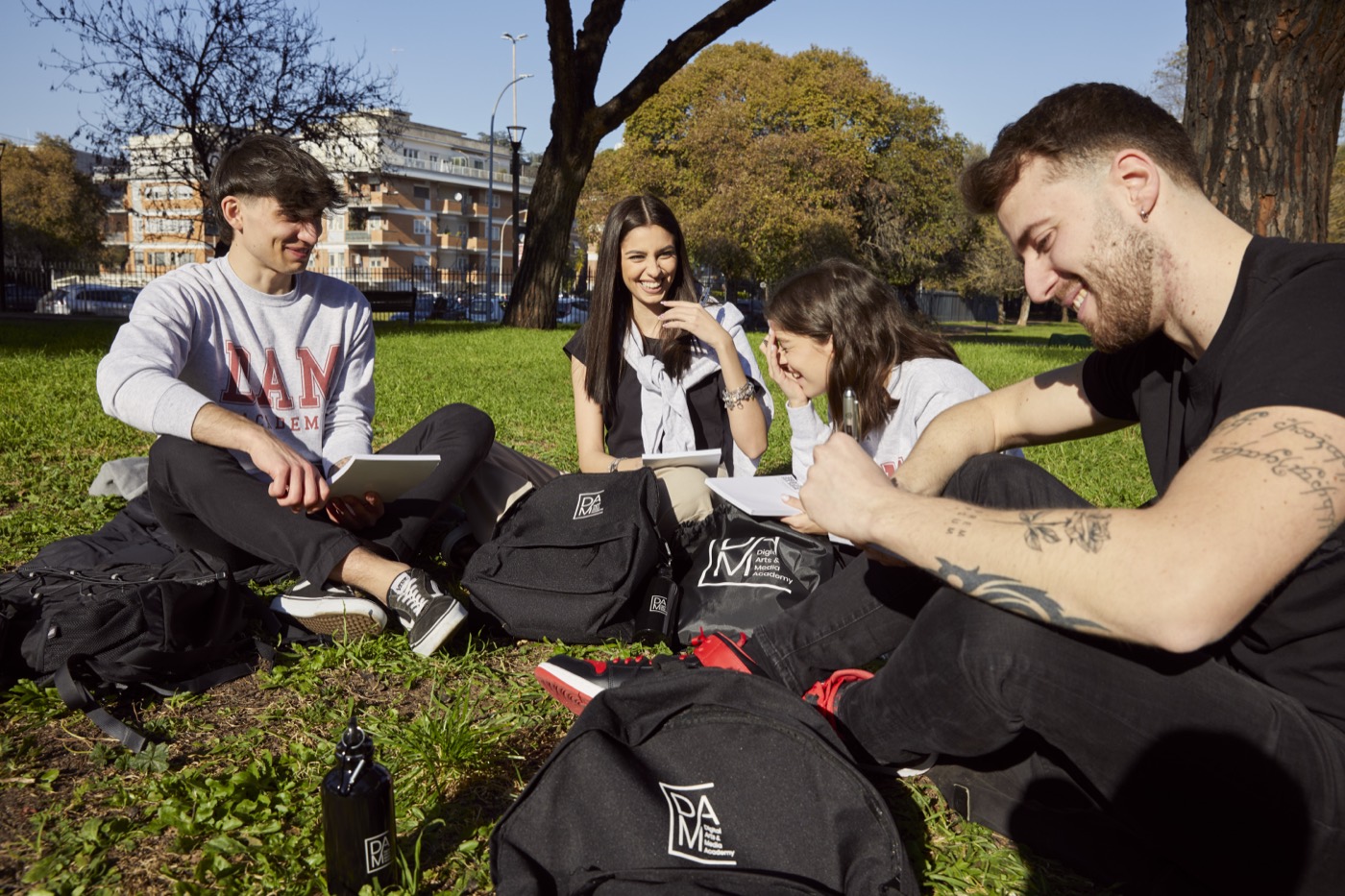 Studenti DAM in gruppo